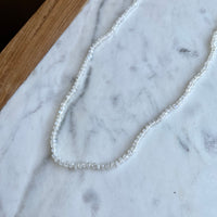 20" Rainbow Moonstone Knotted Necklace GF