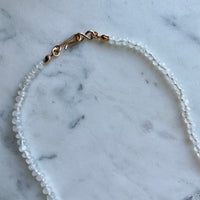 20" Rainbow Moonstone Knotted Necklace GF