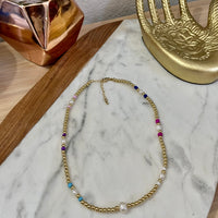 Sunshine Beaded Necklace