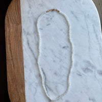 20" Rainbow Moonstone Knotted Necklace GF