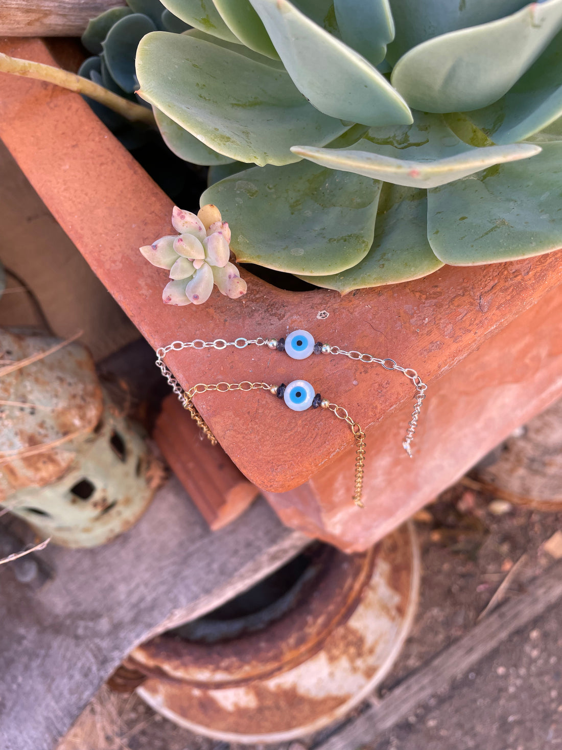 Evil Eye-olite Bracelet