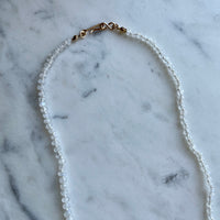 20" Rainbow Moonstone Knotted Necklace GF